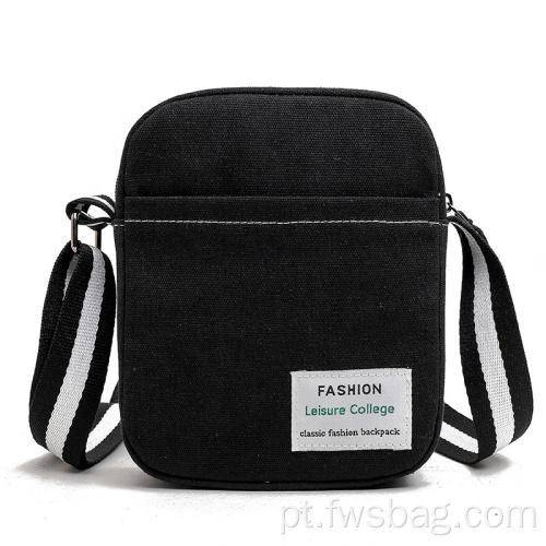 Promoção Plain Travel ombro único Bolsa de mochila Crossbody Messenger para homens